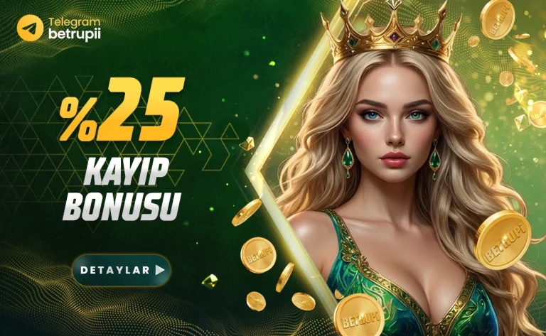 Betrupi %25 kayıp bonusu kampanyası