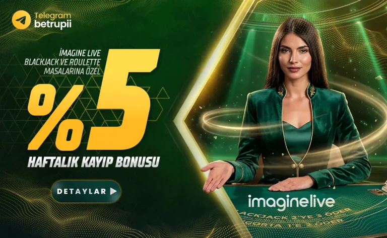 Betrupi canlı rulet ve blackjack kayıp bonusu