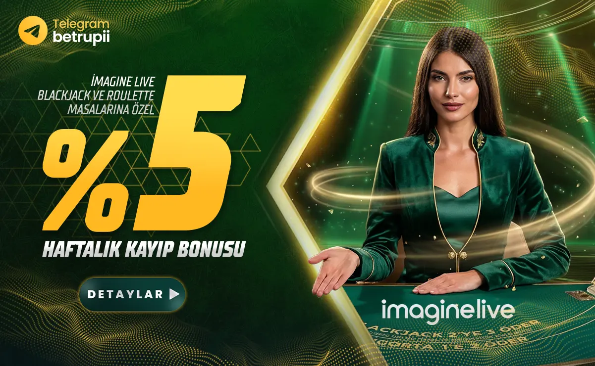 Betrupi canlı rulet ve blackjack kayıp bonusu